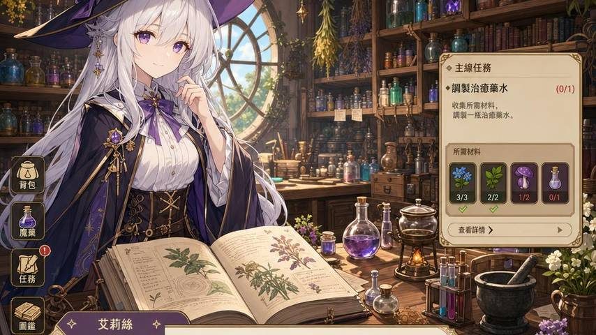 魔女秘药 剧情互动 页面配图 3