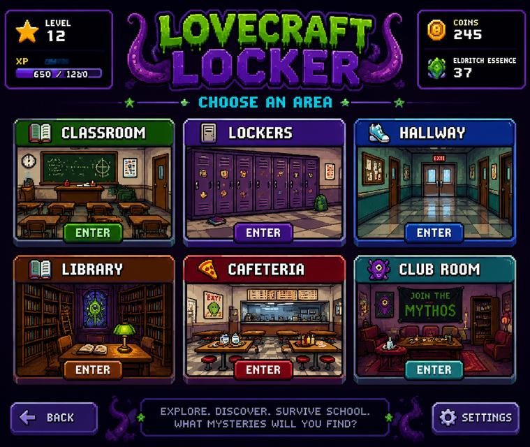 Lovecraft Locker 储物柜事件 内容截图 1
