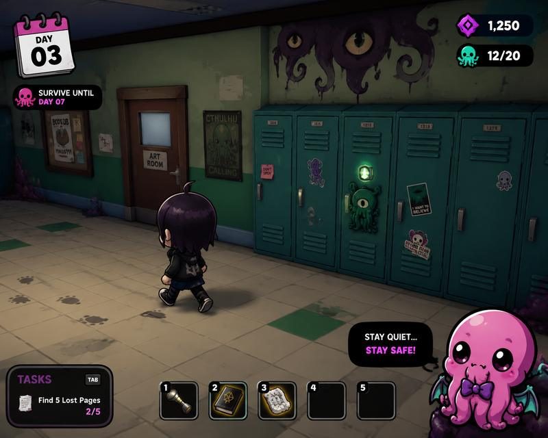 Lovecraft Locker 支线内容 内容截图 2