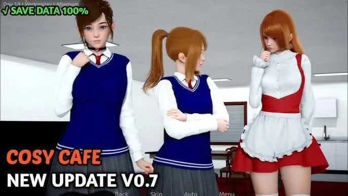 舒适咖啡厅_Cosy Cafe 故事片段 实机截图