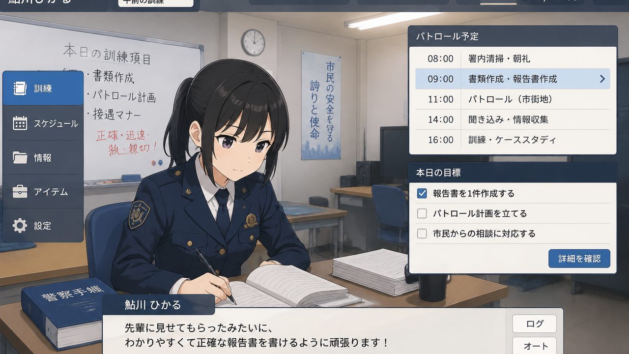 极道无赖EX 女警鮎川光 主线事件 画面 5