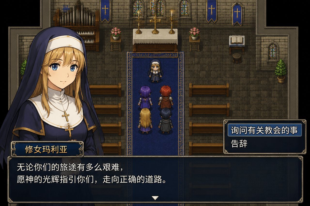 邪恶勇者一行 实机画面 画面