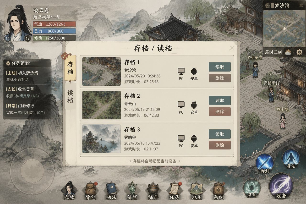 谪仙索欢录 任务推进 实机截图 3