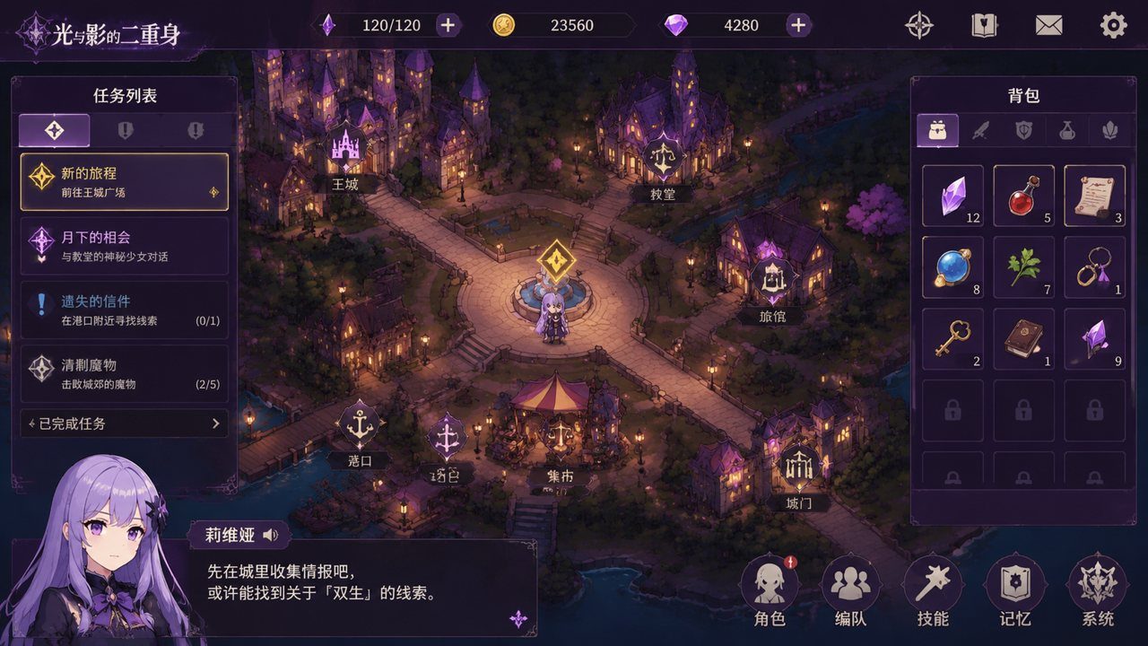 光与影的二重身 场景演出 画面 2