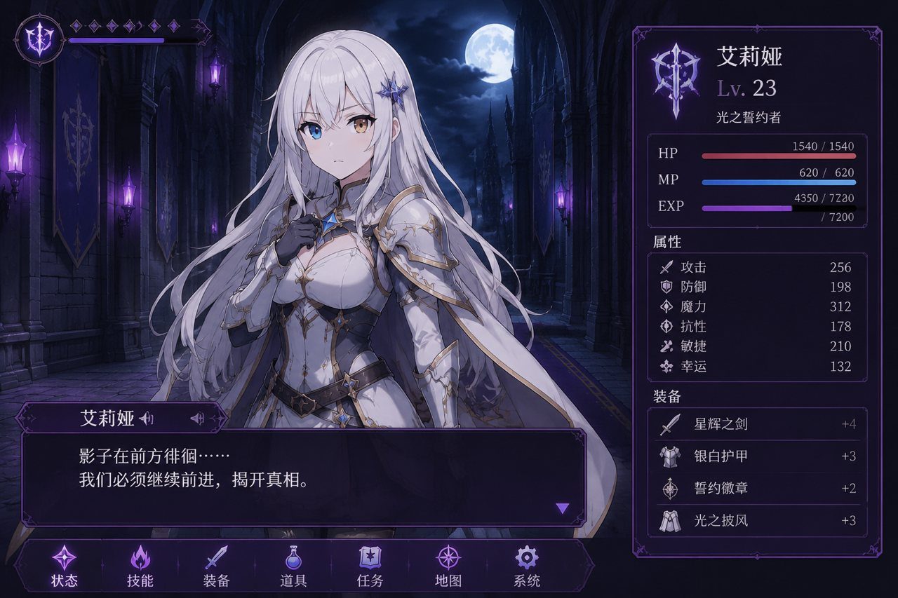 光与影的二重身 剧情互动 实机截图 6