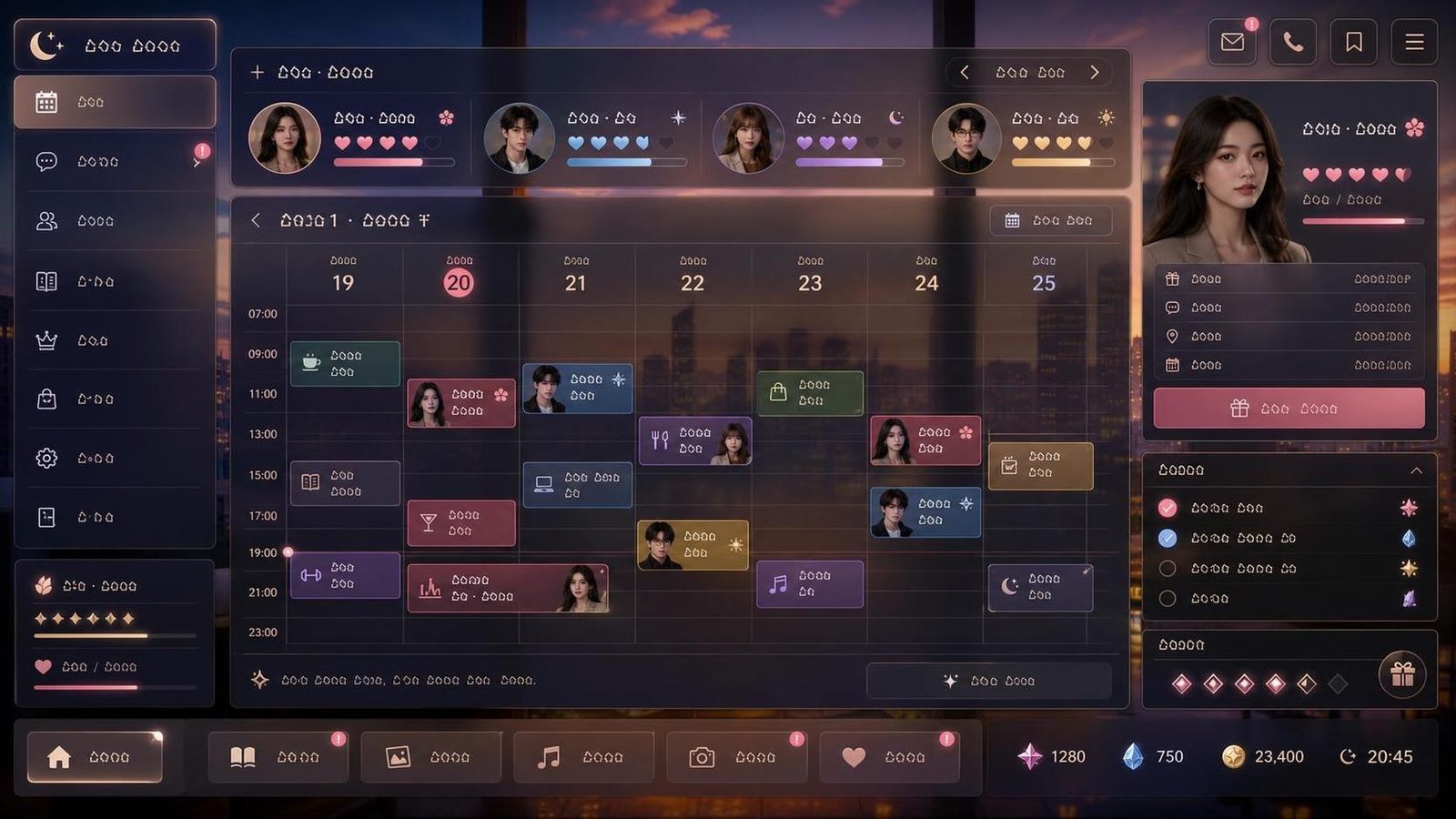 糖爹买下并绑定SugarDaddy 角色养成 演示图 5