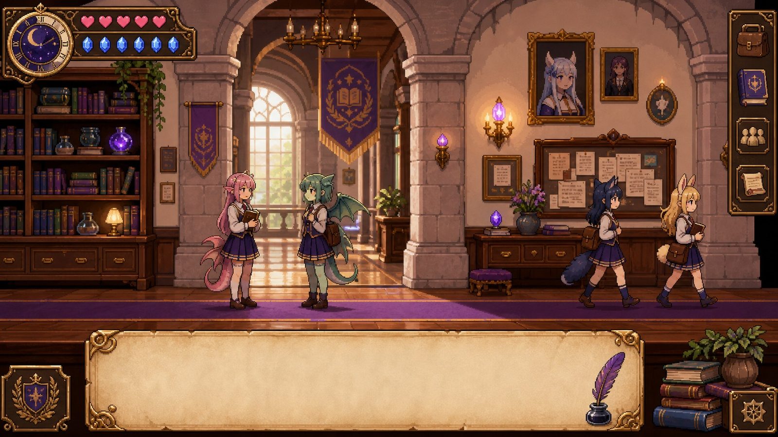 魔法兽娘学院MagicalMonster 章节事件 场景图 6