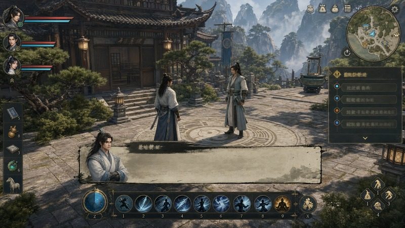 金庸群侠传5爱与死仙狐MOD六周年 支线内容 实机截图 8