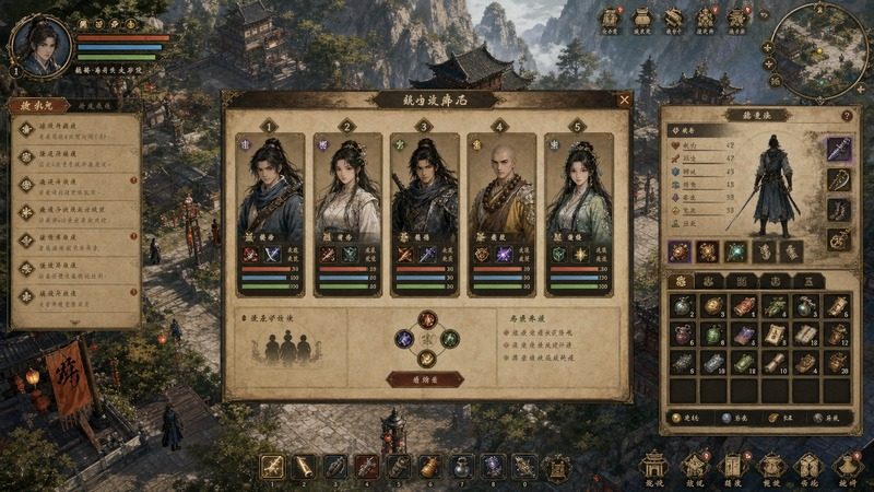 金庸群侠传5爱与死仙狐MOD六周年 地图探索 页面配图 6